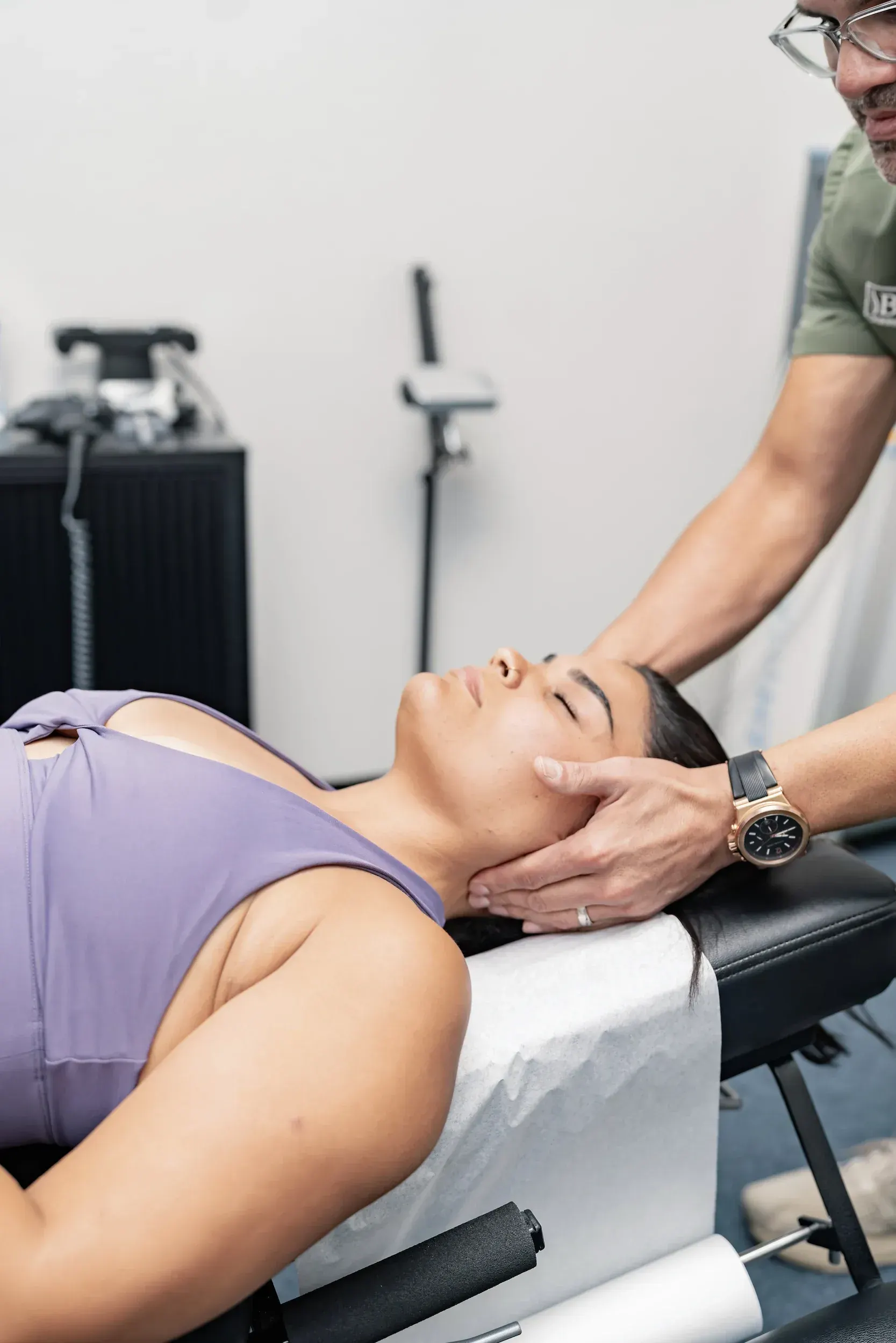 Cox Flexion-Distraction treatment table used at Bensa Chiropractic and Wellness Bradenton
