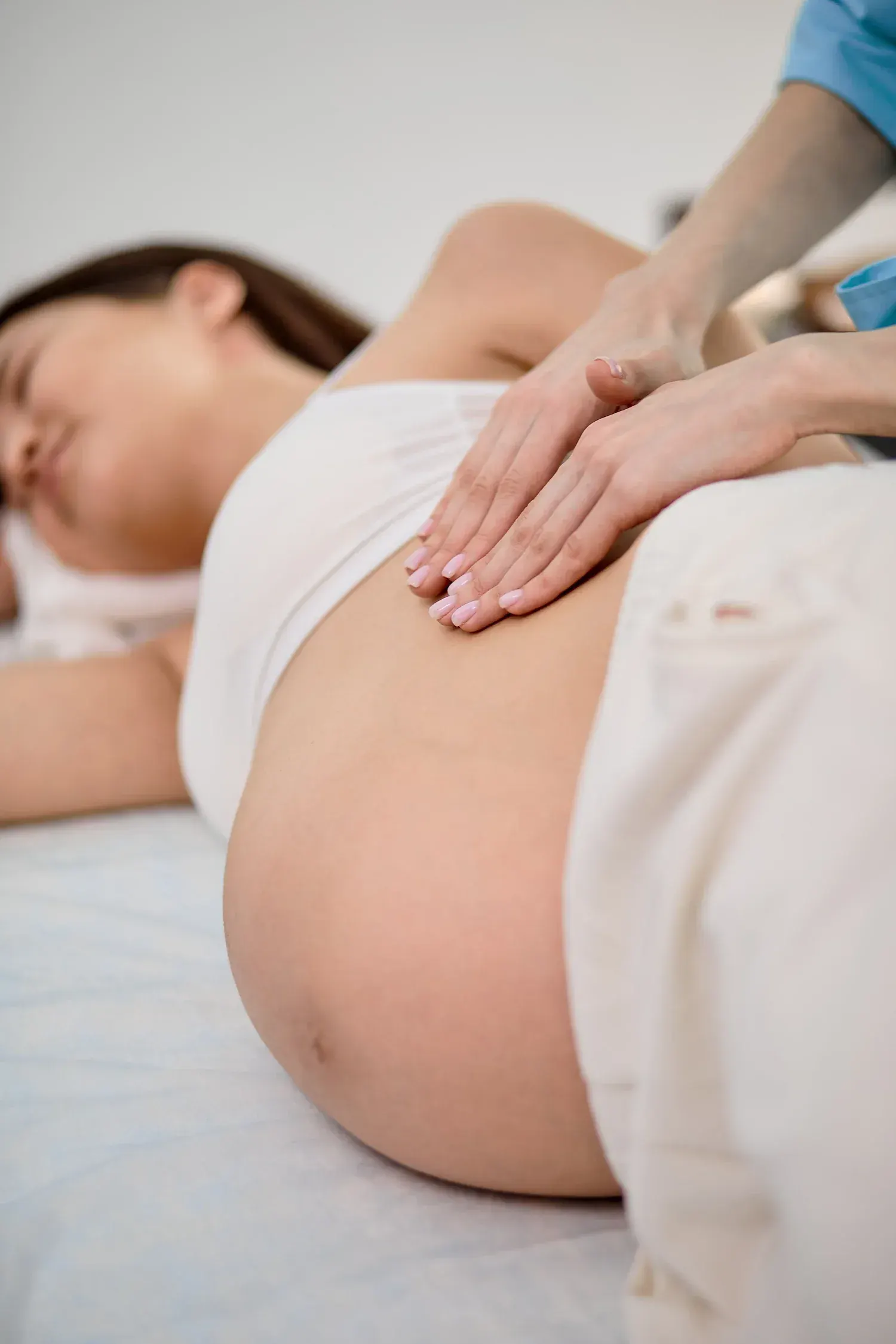Confident expectant mother portrait after prenatal chiropractic at Bensa Chiropractic Bradenton